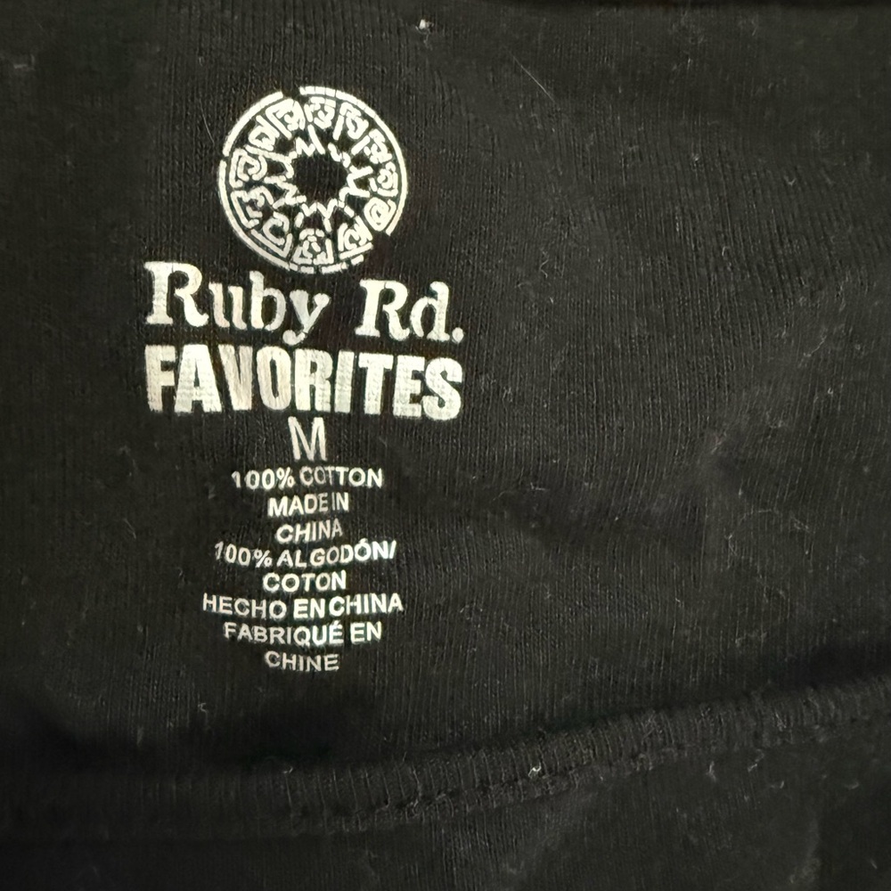 Ruby Rd. Black Tank Top - Picture 4 of 6